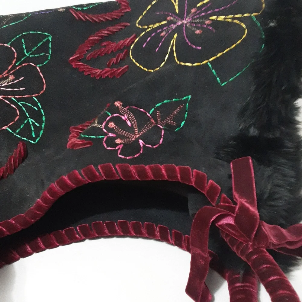 ANTONIO MELANI wrap velvet detail